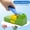Green, variant on Puzzle Piece Puncher Tool Red DIY Custom Photo Puzzle Maker with Stainless Steel Blade Interlocking Pieces for Scrapbooking Cards, Holiday Crafts Gift Tags