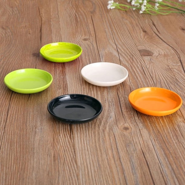 Twowood Hogar Melamina duradera Pequeña Ronda Sushi Sauce Specas Specas Dish Bowl Party Tandeware Twowood 8106223