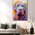thumbnail image 5 of Neapolitan Mastiff Canvas Wall Art Famous Oil Paintings Monets Watercolor Dog Canvas Funny Dog Canvas Floral Print Abstract Farmhouse Gallery Aesthetic Room Decor for Bedroom Bathroom, 5 of 6