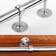 thumbnail image 5 of Lote de 4 soportes para barra de cortina de acero inoxidable, armario de expansión para techo, soporte para barra de cortina de ducha, fijación (25mm) brillar Electrónica, 5 of 5