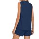 thumbnail image 5 of Camiseta de Manga Corta con Cuello en V para Mujeres con Pantalones Cortos de Bolsillo, Pantalones Casuales Y el Conjunto Superior para las Mujeres, 5 of 5