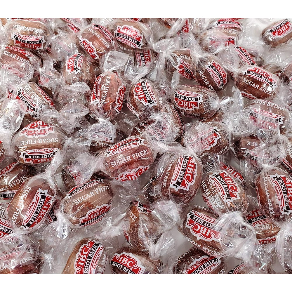 IBC Root Beer Barrels Sugar Free Hard Candy, Individually Wrapped Bulk