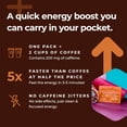 thumbnail image 4 of Energy Gummies SGC Mocca Shots, caramelo salado, 100 mg de cafeína, 4 of 5