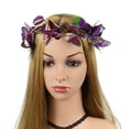 thumbnail image 1 of Bandeau Élégant pour Femmes avec Sangle, Chapeau de Fête à Fleurs, Accessoire pour Cheveux, 1 of 5