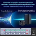 thumbnail image 2 of Controlador De Secuencia Potencia 10 Enchufes 8 Vías Con Usb, 2 of 6