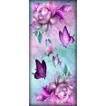 thumbnail image 1 of (Big Size) 5D Diamond Painting Butterfly Flower Full Round Drill Mosaic Decor, 1 of 10