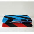 thumbnail image 3 of YST Racing Car Throw Blanket,Kids Blue And Red Race Track Fleece Blanket,Extreme Speed Sports Car Blanket,Girls Sports Car Decor Plush Bed Blanket 40"X50", 3 of 6
