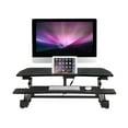 thumbnail image 4 of Mount-It! Electric 35.4"W Standing Desk Converter Plastic Steel MI-7927E, 4 of 6