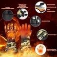 thumbnail image 4 of MADETEC Heated Gloves for Men Women,7.4V 22.2Wh Rechargeable Electric Camo Heated Gloves,Up to 10H Heating,Touchscreen Ski Winter Gloves for Outdoor Skiing Hunting Work Hiking, 4 of 7
