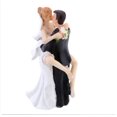 thumbnail image 1 of Funny Wedding Cake Topper - Sexy Bride and Groom Figure, 1 of 5
