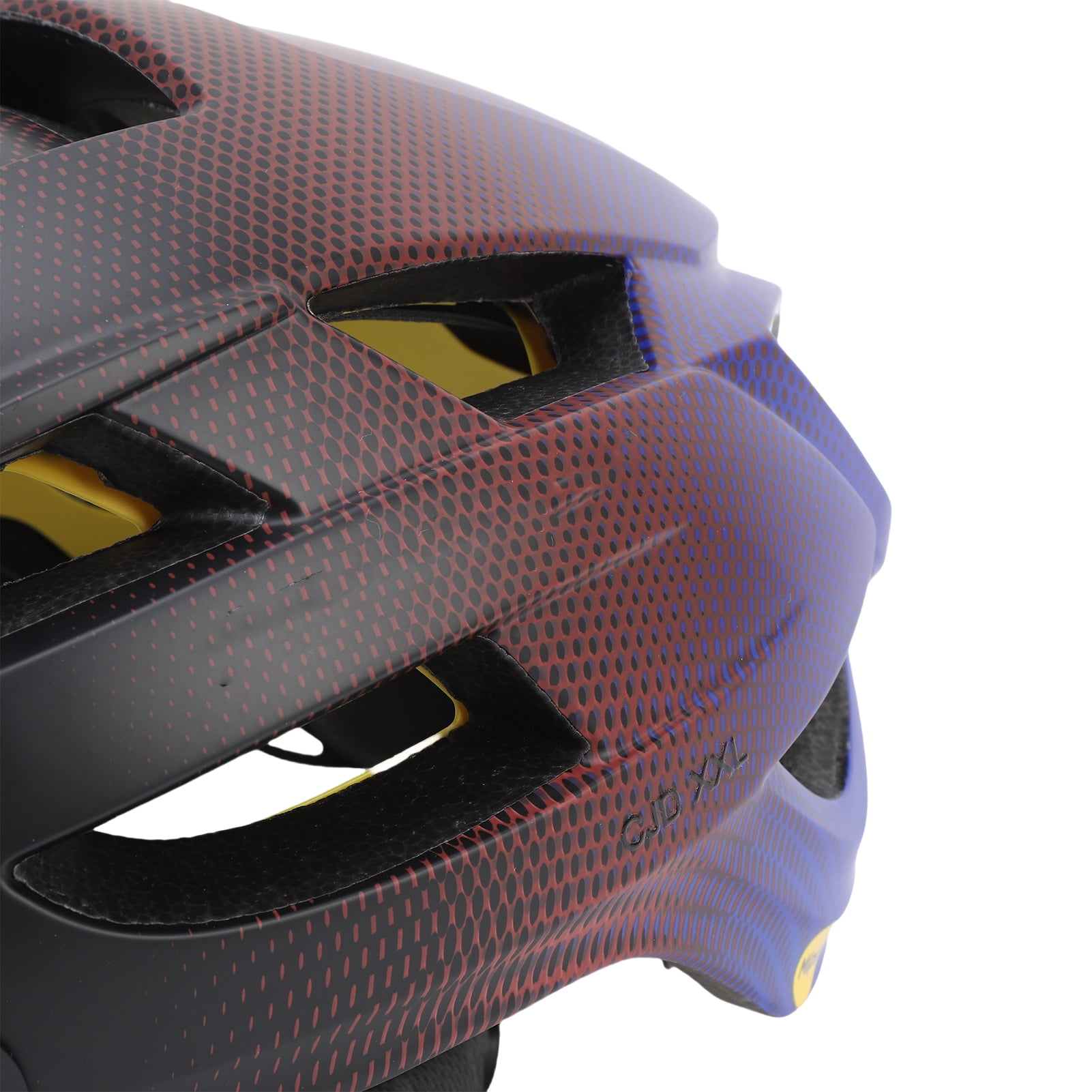 YAHHU MIPS Technology Adult Cycling Bike Helmet with Rechargeable LED Light and Magnetic Goggles for Mountain Road Bicycle Riding Violet Large Size (11.8 inches / 30 cm)