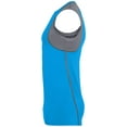 thumbnail image 4 of Augusta Sportswear 2XL Astonish Sleeveless Jersey Power Blue/Graphite 2524, 4 of 4