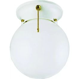 

Boston Harbor Boston Harbor F3WH01-33753L Ceiling Light Fixture 1/2 A 120 Volt 60 Watt 1-Lamp A19 or Cfl Lamp Metal Fixture