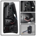 thumbnail image 5 of Black 1999-2002 Chevy Silverado 99-06 GMC Sierra [C-Strip] LED Tail Lights Lamps, 5 of 7