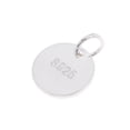 thumbnail image 4 of simhoa 925 Sterling Blank Stamping Charms Tags 2 Pieces 8mm, 4 of 8