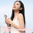 thumbnail image 3 of DIYOO Handheld Mini Fan, Portable USB Rechargeable Small Pocket Fan, 400mAh Battery Operated Cute Design Fan with Adjustable 3 Speeds for Outdoor, Home, Office, Travel - Purple, 3 of 9