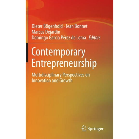 Contemporary Entrepreneurship: Multidisciplinary Perspectives on Innovation and Growth, (Hardcover)