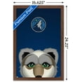 thumbnail image 3 of NBA Minnesota Timberwolves - S. Preston Mascot Crunch 23 Wall Poster, 14.725" x 22.375" Framed, 3 of 6