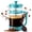 Aqua, variant on Utopia Kitchen Borosilicate Glass French Press Coffee Maker 34 Oz, Heat-Resistant Cafetiere & Tea Maker, Thickened Glass Coffee Press for Travel and Camping, Black