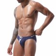 thumbnail image 2 of Summer Saving! WRKEKC Swimming Trunks for Men,Men's Briefs Low-Rise Bikini Beach Briefs Swimming Trunks, 2 of 9