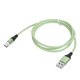 thumbnail image 3 of Cable de carga rápida USB con enchufe multimagnético líquido 3 en 1 para puertos IOS/tipo C/micro USB Verde, 3 of 10