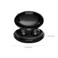 thumbnail image 3 of Auriculares inalámbricos Bluetooth 5.0 Sonido de graves profundos Ipx6 Auriculares impermeables Auriculares estéreo en la oreja-Negro, 3 of 8