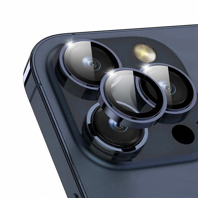 For iPhone 15 Pro Max Camera Protector Metal Lens Ring Glass For iPhone 14 15 Plus 15Pro Max 15 pro Lens Glass Cover