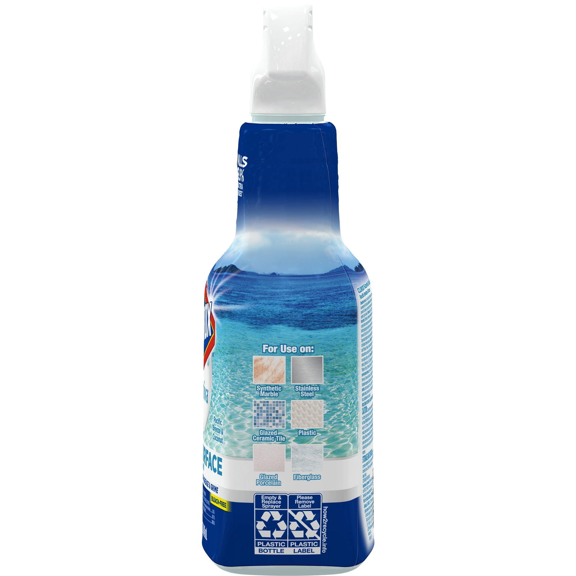 Clorox Scentiva Multi Surface Cleaner, Spray Bottle, Pacific Breeze & Clorox Scentiva Multi Surface Cleaner, Spray Bottle, Pacific Breeze &