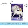 thumbnail image 3 of Toland Home Garden Legendary Friends Fantasy Unicorn Flag Double Sided 12x18 Inch, 3 of 5