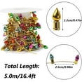 thumbnail image 2 of Orgrimmar Fake Light String Christmas Decoration Doll House Miniature Furniture Accessories String Lights (5m/197inch), 2 of 7