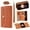 Brown, variant on Crossbody Wallet Case for Google Pixel 10 /10 Pro, Magnetic Folio Elegant PU Leather Case with RFID Blocking Card Holder, Wristlet & Shoulder Strap, Flip Zipper Clutch Purse for Women Girls,Black