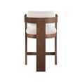 thumbnail image 6 of Meridian Furniture Sacha Cream Velvet Stool, 6 of 9
