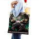 thumbnail image 4 of Rise of the Beasts Bolso de tela con estampado de lienzo para mujer, bolsa de compras reutilizable y estética, con cremallera interior, regalo para mujer,38*45cm., 4 of 6