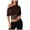 Brown, variant on Women's Summer Sleeve Off Shoulder Lace Top Asymmetrical Dolman Tee Boat Neck T Shirt (Wine, M)