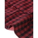 thumbnail image 5 of INSPIRE CHIC Vestido Mini de Cuadros Gingham con Volantes y Cuello Peter Pan de los años 60 S Rojo Negro, 5 of 6