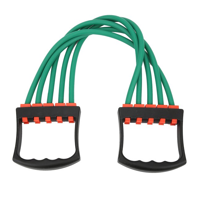 Chest Expander Portable Durable Sturdy Ergonomic Elastic Detachable Arm Strength Trainer