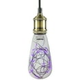 thumbnail image 2 of SUNLITE LED Vintage Purple ST64 (S19) 1.5w Light Bulb Decorative Light Bulb, 2 of 2