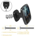 thumbnail image 3 of 4 Pcs Cabinet Handle Drawer Pulls Happy Halloween Knobs with Screws Square Furniture Office Cabinet Knob Decoration, 3 of 7