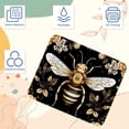 thumbnail image 3 of Bee 8.3x9.8 Inch Square Non-Slip Rubber Bottom Printed Mouse Pad, Desk Pad for Office and Gaming, 3 of 6
