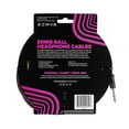 thumbnail image 2 of Cable de Extensión Ernie Ball Negro 1/4 a 3.5mm 10ft, 2 of 2