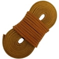 thumbnail image 3 of TOFL Leather Boot Laces Heavy Duty Shoelaces for Work Boots Hiking and Walking Shoes Tan, 3 of 10