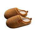 thumbnail image 3 of Women's Slippers Fall Slippers for Women Indoor Slippers Warm Shoes For Winter Comfort Soft Cozy Home Footwear With Memory Foam Arch Support, 3 of 7