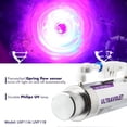 thumbnail image 4 of iSpring Filtro de agua de luz ultravioleta UV UVF11A con interruptor de control de flujo inteligente 11W, 110V, 10 pulgadas, 4 of 7
