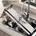 thumbnail image 4 of XHSGX Estante especias 3 4 o 5 compartimentos gran capacidad aluminio antirrustico extracción sin taladrar cocina, 4 of 7