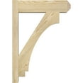 thumbnail image 3 of Ekena Millwork 6"W x 20"D x 28"H Imperial Rough Sawn Craftsman Outlooker, Douglas Fir, 3 of 4