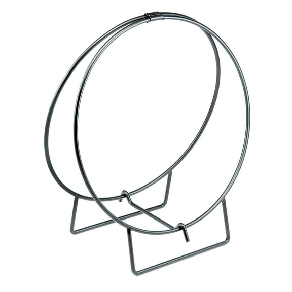 UniFlame Black Log Hoop with 1/2" Solid Stock