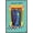 Barnwood Framed Version, variant on IF (Imaginary Friends) - Blue What If Wall Poster, 22.375" x 34"
