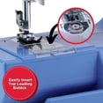 thumbnail image 3 of Máquina de Coser SINGER M1000 Compacta y Portátil con 32 Puntadas Azul, 3 of 8