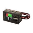 thumbnail image 3 of DC830V Voltmètre Numérique LED avec Ports de Charge Doubles Pratiques, 3 of 9