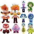 thumbnail image 2 of New Inside Out 2 Plush Anxiety Doll Cute Joy Fear Anger Disgust Sadness Riley Plushish Toys Collection Model Toy Birthday Gift 1PCS, 2 of 5